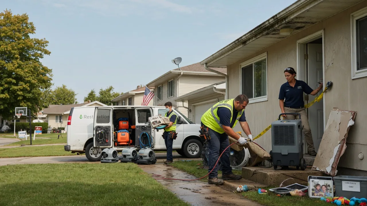 Water Damage Restoration in Wall, TX near me